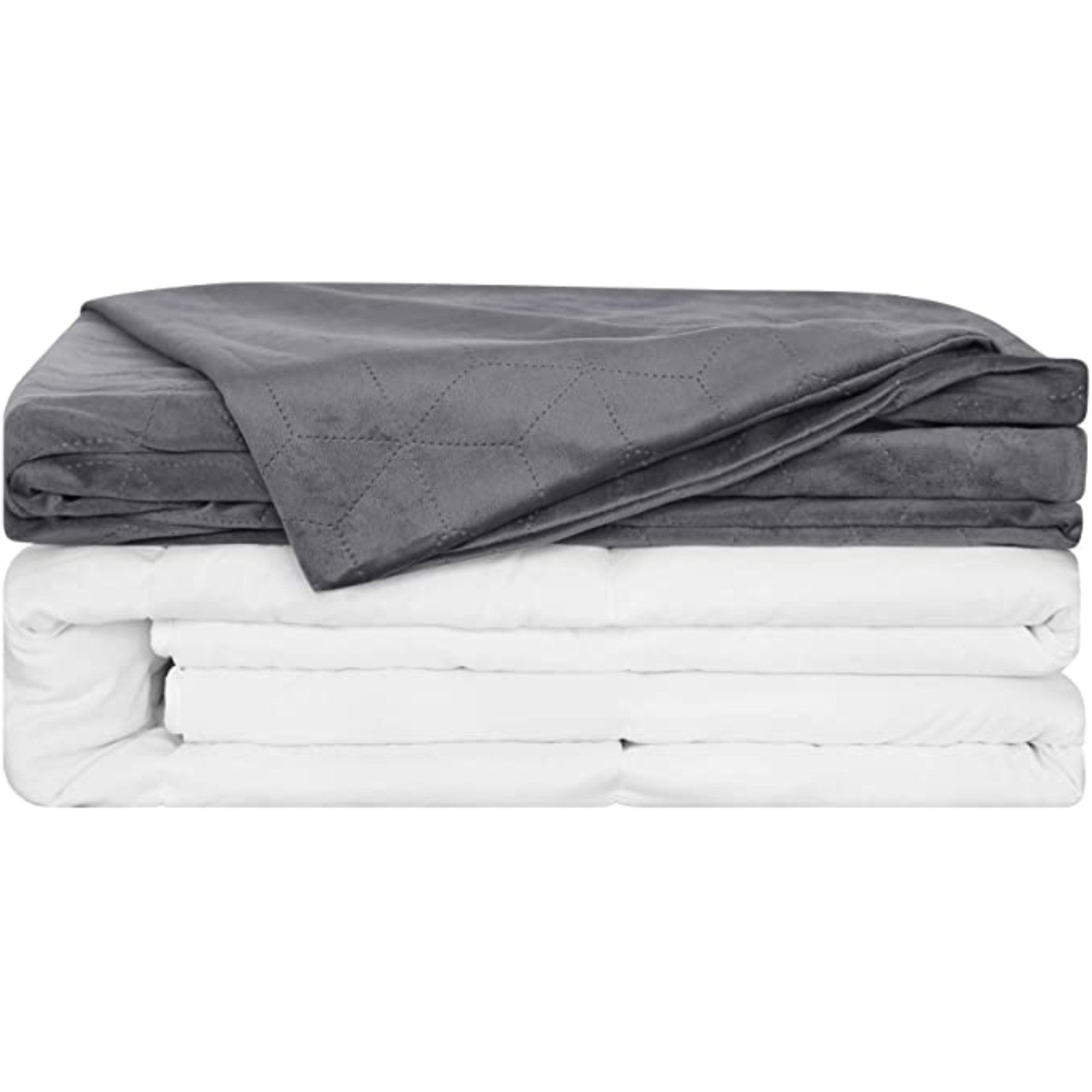 Heavy Weighted Blanket with Removable Duvet Cover Twin Full